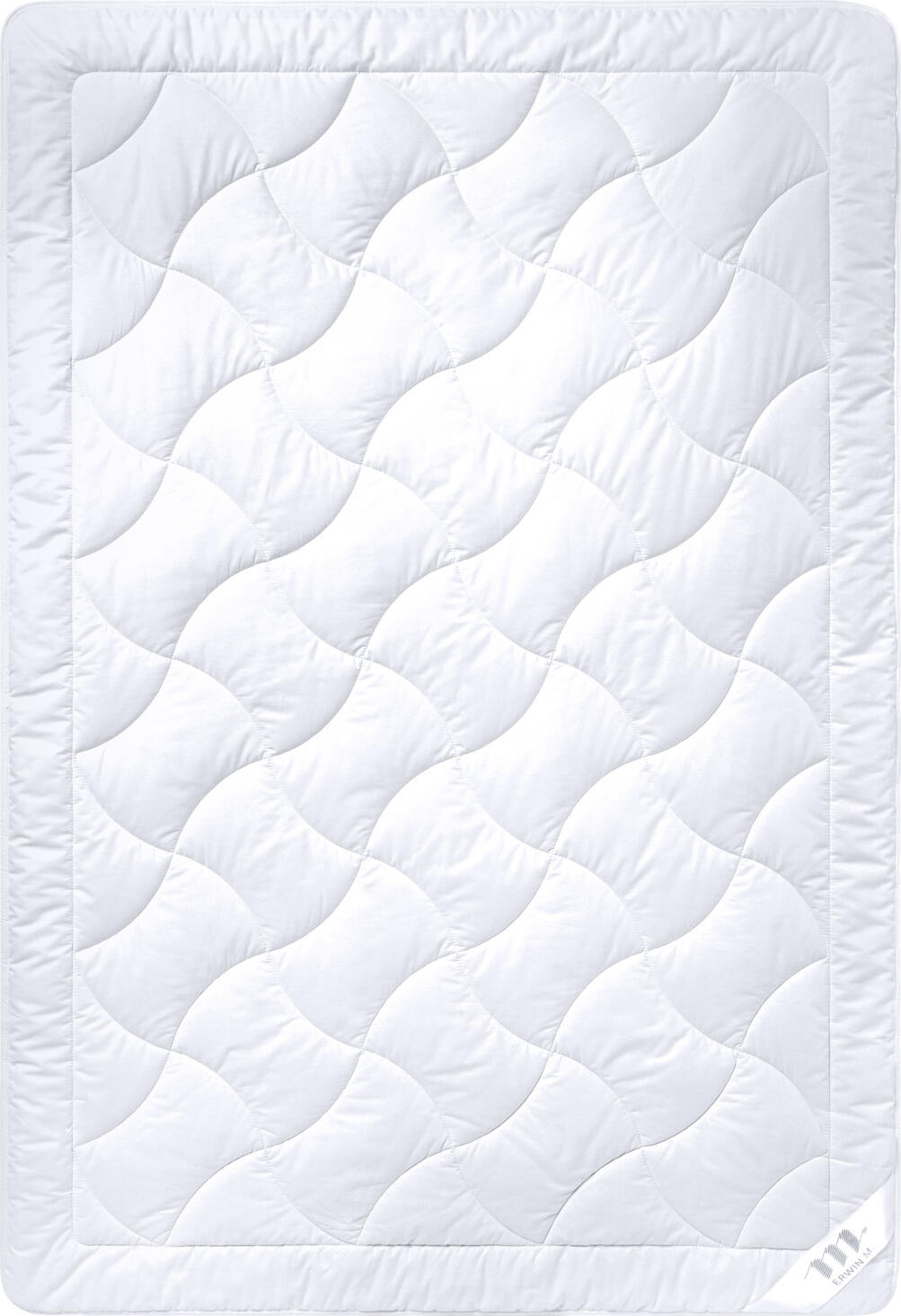 Erwin M. Dream Cotton Summer Duvet, 160x210 cm, White, 100% Cotton Cover, Breathable and Allergy-Friendly Light Filling