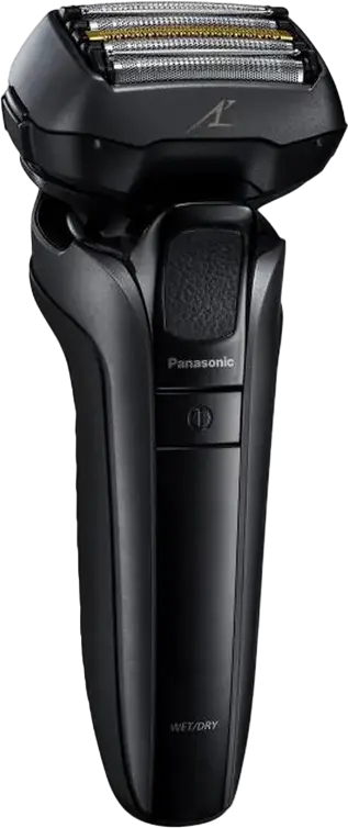 Электробритва Panasonic ES-LV6U-K820 сеточная, 5 бритвенных головок, подвижная головка 20D, для сухого и влажного бритья, Li-Ion аккумулятор, черный