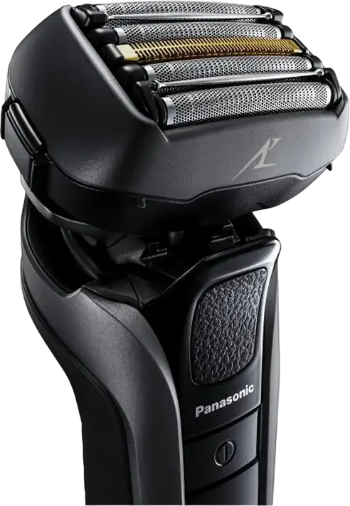 Электробритва Panasonic ES-LV6U-K820 сеточная, 5 бритвенных головок, подвижная головка 20D, для сухого и влажного бритья, Li-Ion аккумулятор, черный