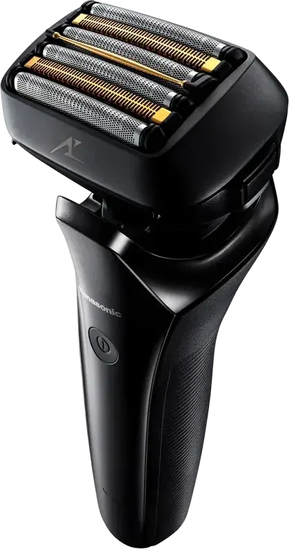Panasonic ES-LS6A-K820 Electric Foil Shaver, Wet & Dry, 22D Flexible Head, Li-Ion Battery, with Trimmer, Case and Accessories, Black
