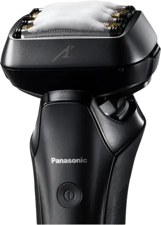 Panasonic ES-LS6A-K820 Electric Foil Shaver, Wet & Dry, 22D Flexible Head, Li-Ion Battery, with Trimmer, Case and Accessories, Black