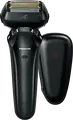 Panasonic ES-LS6A-K820 Electric Foil Shaver, Wet & Dry, 22D Flexible Head, Li-Ion Battery, with Trimmer, Case and Accessories, Black