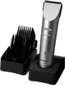 Panasonic ER1420 Professional Hair Clipper with Ceramic Blades, 6 Length Settings 3-18mm, Q-CHARGE Quick Charge, Mains and Battery, Set of 7 Pieces