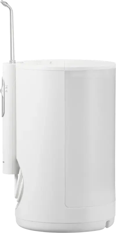 Panasonic EW1614 Oral Irrigator for Adults, White, Mains Powered, 10 Intensity Modes, Ultrasonic Technology, IPX7 Waterproof, Set of 4 Nozzles