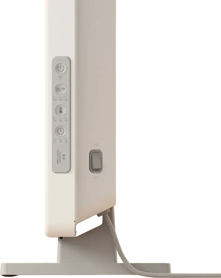 Xiaomi Smart Space Heater S BHR4037GL Convector Electric 2200W, Wi-Fi App Mi Home, Rezistenta Apa IPX4, Termostat, Alb, Suprafața 22m2