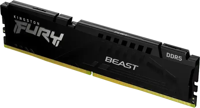 Kingston FURY Beast 32GB DDR5 5600MHz PC5-48000 CL36 RAM Memory Module KF556C36BBE2-32 288-Pin DIMM for PC with Intel XMP 3.0 and AMD EXPO 1.1