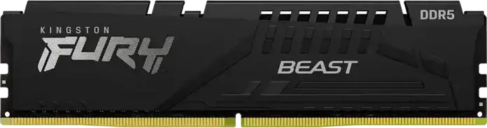 Kingston FURY Beast 32GB DDR5 5600MHz PC5-48000 CL36 RAM Memory Module KF556C36BBE2-32 288-Pin DIMM for PC with Intel XMP 3.0 and AMD EXPO 1.1