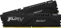 Kit Memorie Kingston FURY Beast 64GB (2x32GB) DDR5 5600MHz PC5-44800 CL36 RAM KF556C36BBEK2-64 pentru PC, Intel XMP 3.0, Radiator Negru