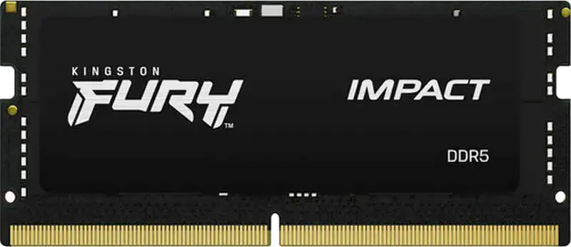 Kingston FURY Impact 32GB DDR5 5600MHz RAM KF556S40IB-32 SO-DIMM PC5-44800 CL40 1.1V Dual-Rank Unbuffered Non-ECC Memory for Laptop