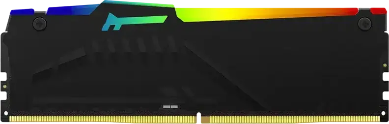 Kingston FURY Beast RGB DDR5 16GB Kit (2x8GB) 6000MHz CL30 RAM KF560C36BBE2AK2-32, Intel XMP 3.0, AMD EXPO, On-die ECC, Black Heat Spreader