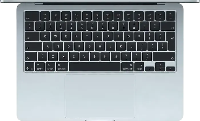 Apple MacBook Air 13.6" Laptop, Apple M5 10-Core CPU, 8-Core GPU, 16GB RAM, 512GB SSD, Liquid Retina Display, macOS Tahoe, Aluminum Case, Sky Blue