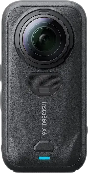 Camera de Action 360 Insta360 X6 Standard Bundle, Video 8K 50fps, Foto 120MP, Senzori Dual Sony 1/1.1", Chip AI 4nm, 64GB, Impermeabila 20m, Midnight Black