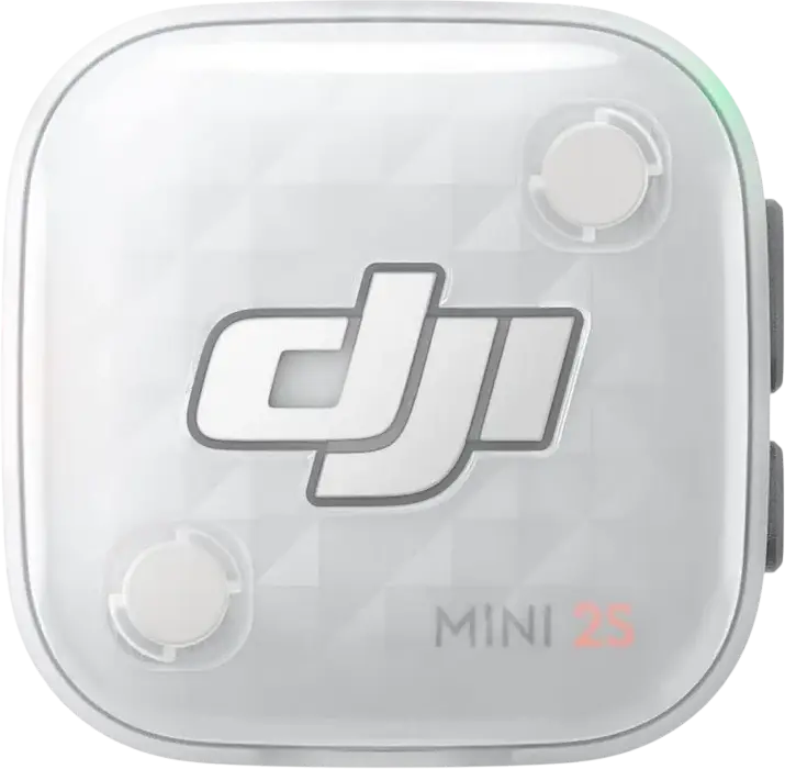 Transmitator Microfon Lavaliere Wireless DJI Mic Mini 2S, Omnidirectional, Bluetooth 6.0, Baterie 11h, Incarcare Magnetica, Set de 9 piese