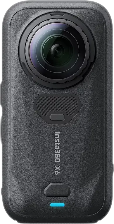 Insta360 X6 Essentials Bundle, Video 360 8K 50fps, Foto 120MP, 64GB, Impermeabilizare IP68 20m, Ecran OLED, Set de 5 piese