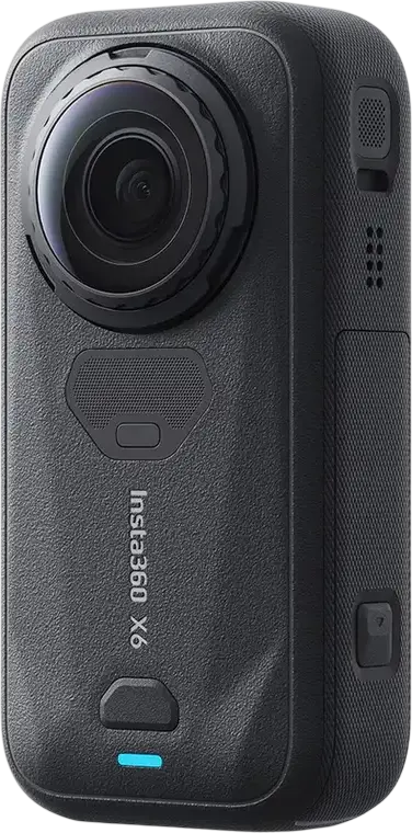 Insta360 X6 Essentials Bundle, Video 360 8K 50fps, Foto 120MP, 64GB, Impermeabilizare IP68 20m, Ecran OLED, Set de 5 piese