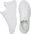 Shoes For Crews Everlight Women's Professional Non-Slip Shoes, Breathable Water-Repellent Knitted Upper, Vegan, Metal-Free, White, EU 39
