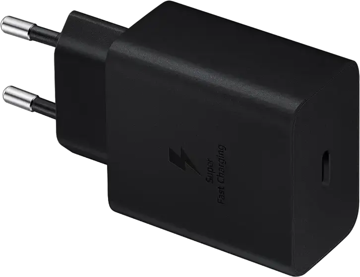 Samsung EP-T4511 45W USB-C Wall Charger Power Adapter, Super Fast Charging PD PPS, 100-240V, Black