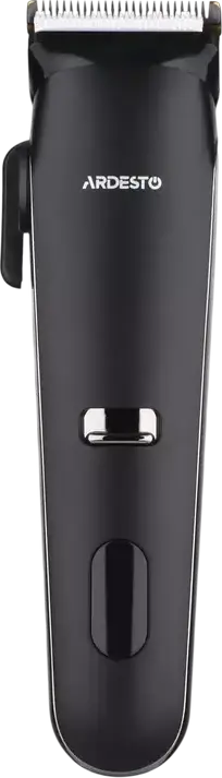 Ardesto HC-Y32-B Hair Clipper for Household Use, Stainless Steel Blades, 6 Length Modes 0.5-30mm, USB Battery Powered, Set of 6 Nozzles, Black