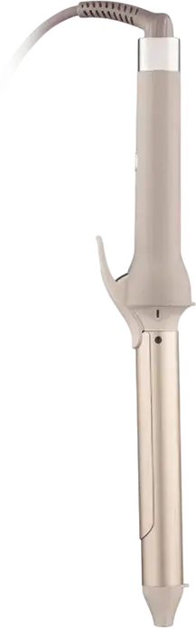 Ardesto HC-Y700PERL Pearl Cream Ceramic Round Curling Iron, 25mm Diameter, 48W, 4 Temperature Modes 160-220°C, Ionization, Auto Shut-off, Beige