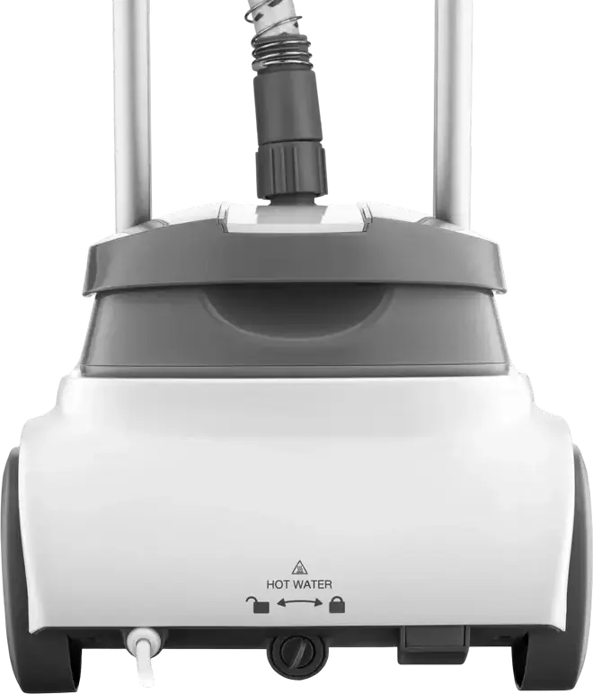 Aburitor vertical pentru haine Ardesto IR-S26, 1800W, rezervor apa 2600ml, flux abur 60g/min, 3 moduri abur, inaltime reglabila 81.5-135cm, Alb/Gri