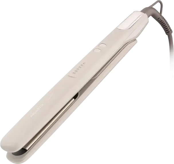 Ardesto HS-Y700PERL Hair Straightener, 140-230°C Temperature Control, Ionization, Fast Heating, Auto Shut-off, Beige