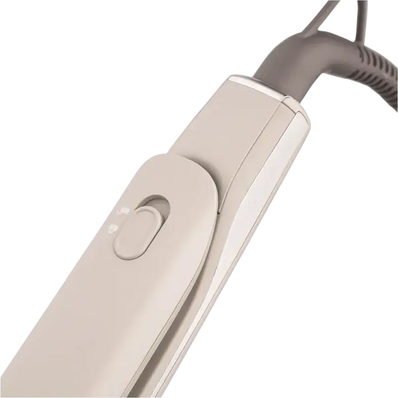 Ardesto HS-Y700PERL Hair Straightener, 140-230°C Temperature Control, Ionization, Fast Heating, Auto Shut-off, Beige