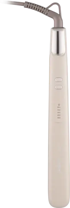 Ardesto HS-Y700PERL Hair Straightener, 140-230°C Temperature Control, Ionization, Fast Heating, Auto Shut-off, Beige