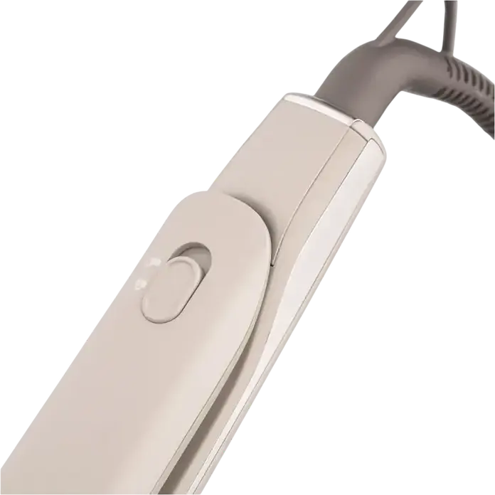 Ardesto HS-Y700PERL Hair Straightener, 140-230°C Temperature Control, Ionization, Fast Heating, Auto Shut-off, Beige