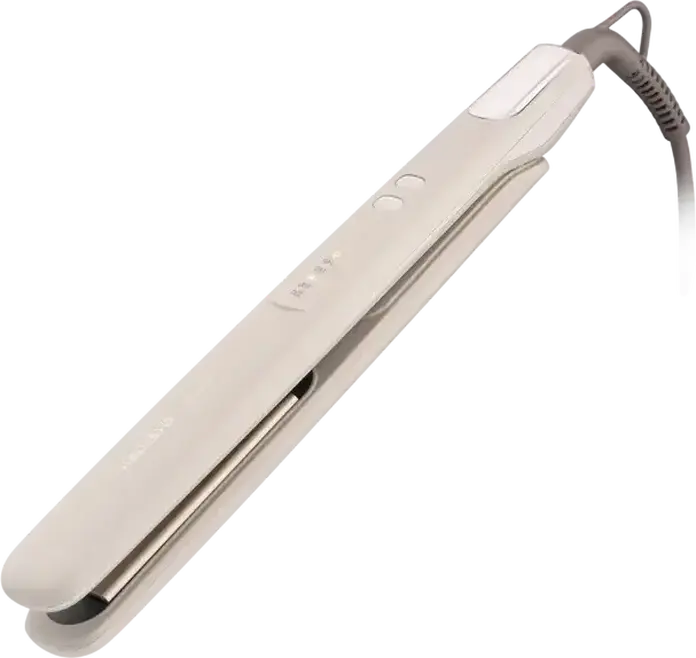 Ardesto HS-Y700PERL Hair Straightener, 140-230°C Temperature Control, Ionization, Fast Heating, Auto Shut-off, Beige
