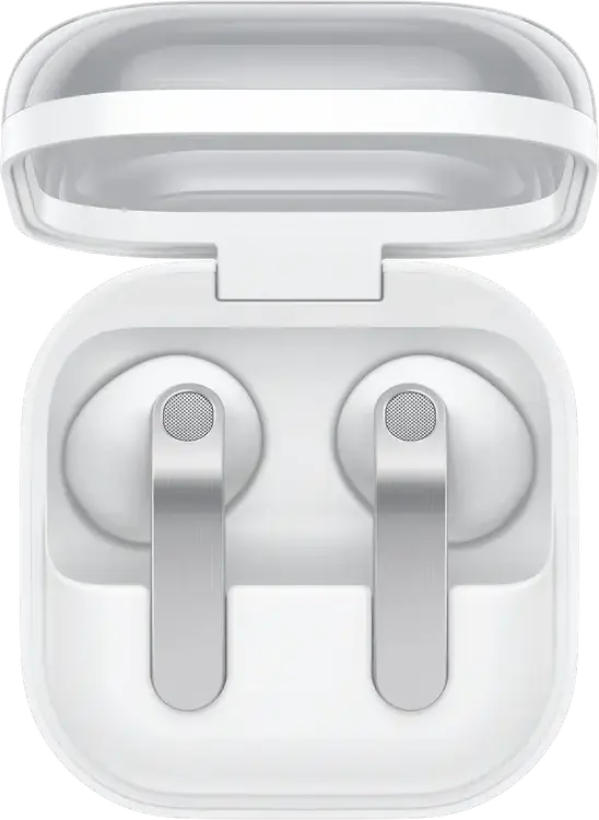 Беспроводные наушники Samsung Galaxy Buds 4 True Wireless Stereo (TWS) с зарядным кейсом, Цвет: Белый
