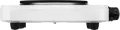 Электрическая плитка Ardesto ECS-J225W, 2 чугунные конфорки, 2.5 кВт, эмалированная сталь, 5 уровней мощности, Белый
