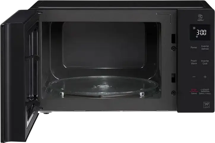 Микроволновая печь LG MS2535GIB Smart Inverter, объем 25 л, мощность 1000 Вт, эмаль EasyClean, 22 автопрограммы, черная, отдельно стоящая