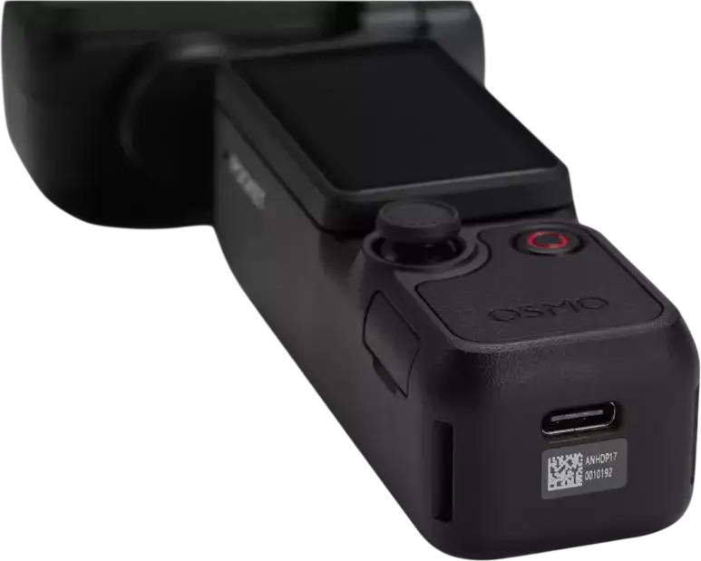 DJI Osmo Pocket 4P Standard Combo Action Camera with 1-inch CMOS Sensor, 8K Resolution, 3x Zoom Dual Lens, 4K 120fps, 2-inch OLED Touchscreen, Black