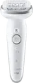 Эпилятор Braun Silk-épil 9 SES9341, белый, для влажного и сухого использования, 40 пинцетов, гибкая головка, массаж, бритье, тримминг, набор из 6 предметов