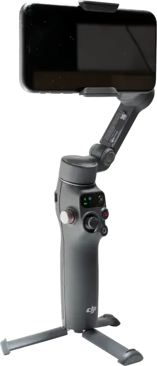 Стабилизатор DJI Osmo Mobile 8 Standard Combo для смартфона с выдвижной ручкой и встроенным штативом, Bluetooth 5.3, черный, 115 см