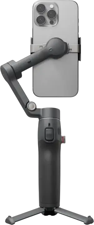 Стабилизатор DJI Osmo Mobile 8 Standard Combo для смартфона с выдвижной ручкой и встроенным штативом, Bluetooth 5.3, черный, 115 см
