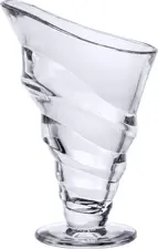 La Rochere Ice cream bowl Circee Haute Eisbecher Circee Haute Glasschale Ice cream bowl Circee Haute ; 270 ml, 11.5 cm (Ø); transparent; 6 piece / pack Eisbecher Circee Haute Glasschale; 270 ml, 11.5 cm (Ø); transparent; 6 Stück / Pack With the Coupe Circee Haute, La Rochère presents an elegant ice cream and dessert bowl, specially designed for the striking presentation of multi-layered desserts and creative ice cream variations. The tall shape gives desserts added presence at the table and creates the ideal conditions for an appealing presentation of food in restaurants, hotels, cafés and ice-cream parlours. The generous 300 ml capacity offers ample space for ice cream, sorbets, frozen yoghurt, parfaits or elaborately layered dessert creations. The tall glass shape allows different textures, colours and ingredients to be shown off to their best advantage. Layered desserts, fruit compositions or modern dessert concepts benefit from the glass’s clean lines and attractive sense of depth. The Coupe Circee Haute is ideal for establishments wishing to serve their guests not just a dessert, but a visual feast. Whether classic ice cream specialities, seasonal creations or bespoke signature desserts – this dessert glass ensures a high-quality presentation and enhances the prestige of the serving concept. Made from robust pressed glass, the Coupe Circee Haute meets the demands of everyday professional catering. The durable material ensures high resilience during regular use and cleaning. At the same time, La Rochère’s craftsmanship stands for French glass quality and decades of experience in manufacturing high-quality catering glassware. Capacity: 300 ml Tall dessert and ice cream glass Transparent, high-quality glass Sturdy catering design Dishwasher-safe For professional use in the hospitality sector Made in France Mit der Coupe Circee Haute präsentiert La Rochère einen eleganten Eis- und Dessertbecher, der speziell für die wirkungsvolle Präsentation von mehrschichtigen Desserts und kreativen Eisvariationen entwickelt wurde. Die hohe Form verleiht Desserts zusätzliche Präsenz am Tisch und schafft ideale Voraussetzungen für eine ansprechende Warenpräsentation in Restaurants, Hotels, Cafés und Eisdielen. Das großzügige Fassungsvermögen von 300 ml bietet ausreichend Platz für Eiscreme, Sorbets, Frozen Yogurt, Parfaits oder aufwendig geschichtete Dessertkreationen. Durch die erhöhte Glasform kommen unterschiedliche Texturen, Farben und Zutaten besonders gut zur Geltung. Schichtdesserts, Fruchtkompositionen oder moderne Dessertkonzepte profitieren von der klaren Linienführung und der attraktiven Tiefenwirkung des Glases. Die Coupe Circee Haute eignet sich hervorragend für Betriebe, die ihren Gästen nicht nur ein Dessert, sondern ein optisches Genusserlebnis servieren möchten. Ob klassische Eisspezialitäten, saisonale Kreationen oder individuell entwickelte Signature Desserts – dieses Dessertglas unterstützt eine hochwertige Präsentation und trägt zur Wertigkeit des Servierkonzepts bei. Gefertigt aus robustem Pressglas erfüllt die Coupe Circee Haute die Anforderungen des professionellen Gastronomiealltags. Das langlebige Material sorgt für eine hohe Widerstandsfähigkeit bei regelmäßiger Nutzung und Reinigung. Gleichzeitig steht die Fertigung durch La Rochère für französische Glasqualität und jahrzehntelange Erfahrung in der Herstellung hochwertiger Gastronomiegläser. Fassungsvermögen: 300 ml Hohes Dessert- und Eisglas Transparentes Qualitätsglas Robuste Gastro-Ausführung Spülmaschinengeeignet Für professionelle Anwendungen im Horeca-Bereich Hergestellt in Frankreich