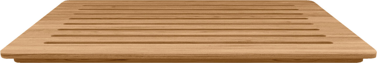 WMF Quadro Bread Cutting Board, Oak Wood, GN 1/1 Gastronorm Size 53 x 32.5 x 1.9 cm, Brown, Professional Buffet System Bread Module