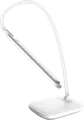 Platinet PDL6728 LED Desk Lamp, 18 LEDs, 4W, 200 Lm, 2400 mAh Battery, USB Power, Touch Control, Adjustable Brightness and Angle, White ABS Plastic