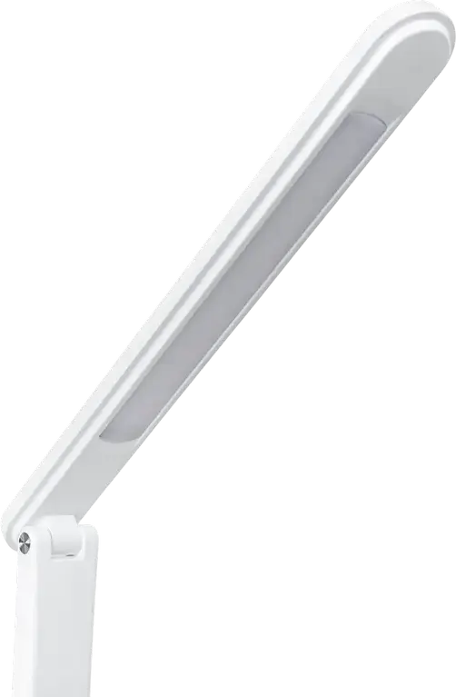 Platinet PDL400RGB LED Desk Lamp, 12W, 500 Lm, 2800-6000K Adjustable Color Temperature, RGB Lighting Ring, Integrated USB Port, White ABS Plastic