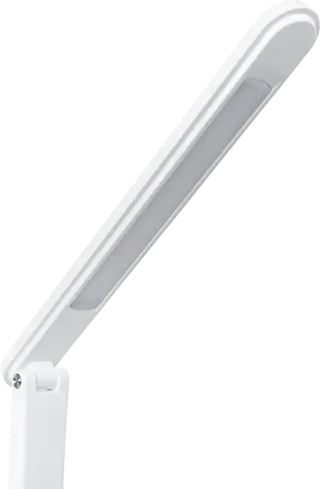 Platinet PDL400RGB LED Desk Lamp, 12W, 500 Lm, 2800-6000K Adjustable Color Temperature, RGB Lighting Ring, Integrated USB Port, White ABS Plastic