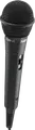 Hama DM-20 Portable Dynamic Karaoke Microphone, Unidirectional, 100-10000 Hz, Wired with 3.5mm and 6.3mm Connectors, 2.5m Cable, Black