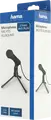 Microfon de Masa Condensator Hama MIC-P35 Allround, Conectare cu Fir 3.5 mm Mini-jack, Cablu 2.5 m, Comutator On/Off Integrat si Stativ Trepied