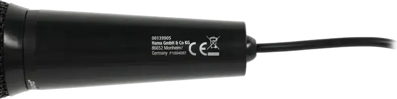 Microfon de Masa Condensator Hama MIC-P35 Allround, Conectare cu Fir 3.5 mm Mini-jack, Cablu 2.5 m, Comutator On/Off Integrat si Stativ Trepied