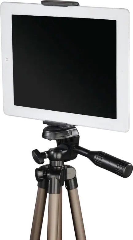 Tripod Selfie Stick Hama 106 - 3D, Aluminiu, Lungime Maxima 106 cm, Cap Panoramare 3 Directii, Compatibil cu Smartphone-uri si Tablete pana la 82 mm