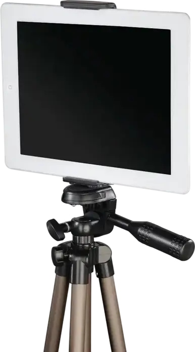 Tripod Selfie Stick Hama 106 - 3D, Aluminiu, Lungime Maxima 106 cm, Cap Panoramare 3 Directii, Compatibil cu Smartphone-uri si Tablete pana la 82 mm