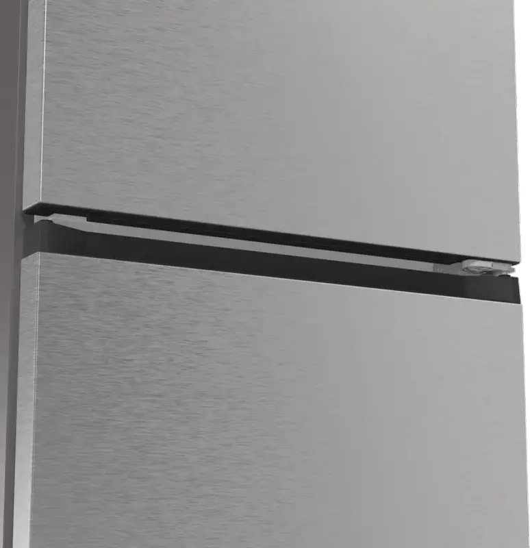 Frigider Hisense RB5P410SACC cu Congelator Jos, Volum Total 413L, Oțel Inoxidabil Gri, Clasa Energetică C, Control Smart ConnectLife, Tehnologie Inverter