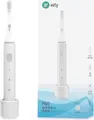 Perie de dinti electrica sonica Infly P60, 2 moduri de curatare, 19000 RPM, peri DuPont medii, impermeabila IPX7, incarcare wireless, gri