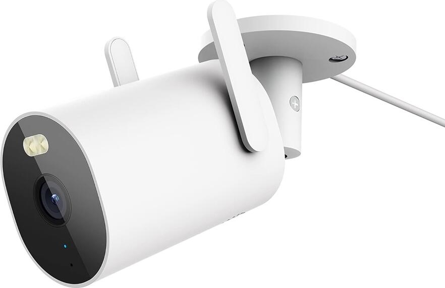 Xiaomi AW300 Outdoor Security Camera, 2K 3MP Resolution, IP66 Weatherproof, Night Vision, Two-Way Audio, Wi-Fi, Google Assistant & Alexa, White