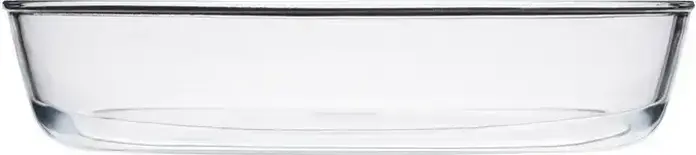 Ardesto AR2403BGB Black Mars Oval Baking Dish, Heat-Resistant Borosilicate Glass, 2.4L, 30.5x21x6.5 cm, Oven and Microwave Safe, Set of 1